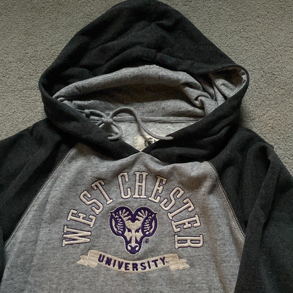 West Chester University Rams Hooded sweatshirt hoodie Xl